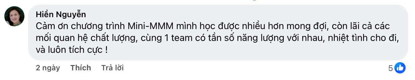 Phản hồi học viên 4